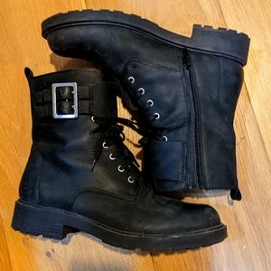 Black Combat Boots (women's)